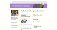 Desktop Screenshot of honest-essential-oils.com