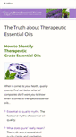 Mobile Screenshot of honest-essential-oils.com